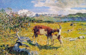 Giovanni Segantini: Alpe di maggio